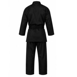 Karate Uniform / Martial Arts Gi – White with Black Belt 0901