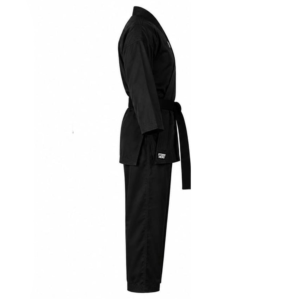 Karate Uniform / Martial Arts Gi – White with Black Belt 0901 - Image 3