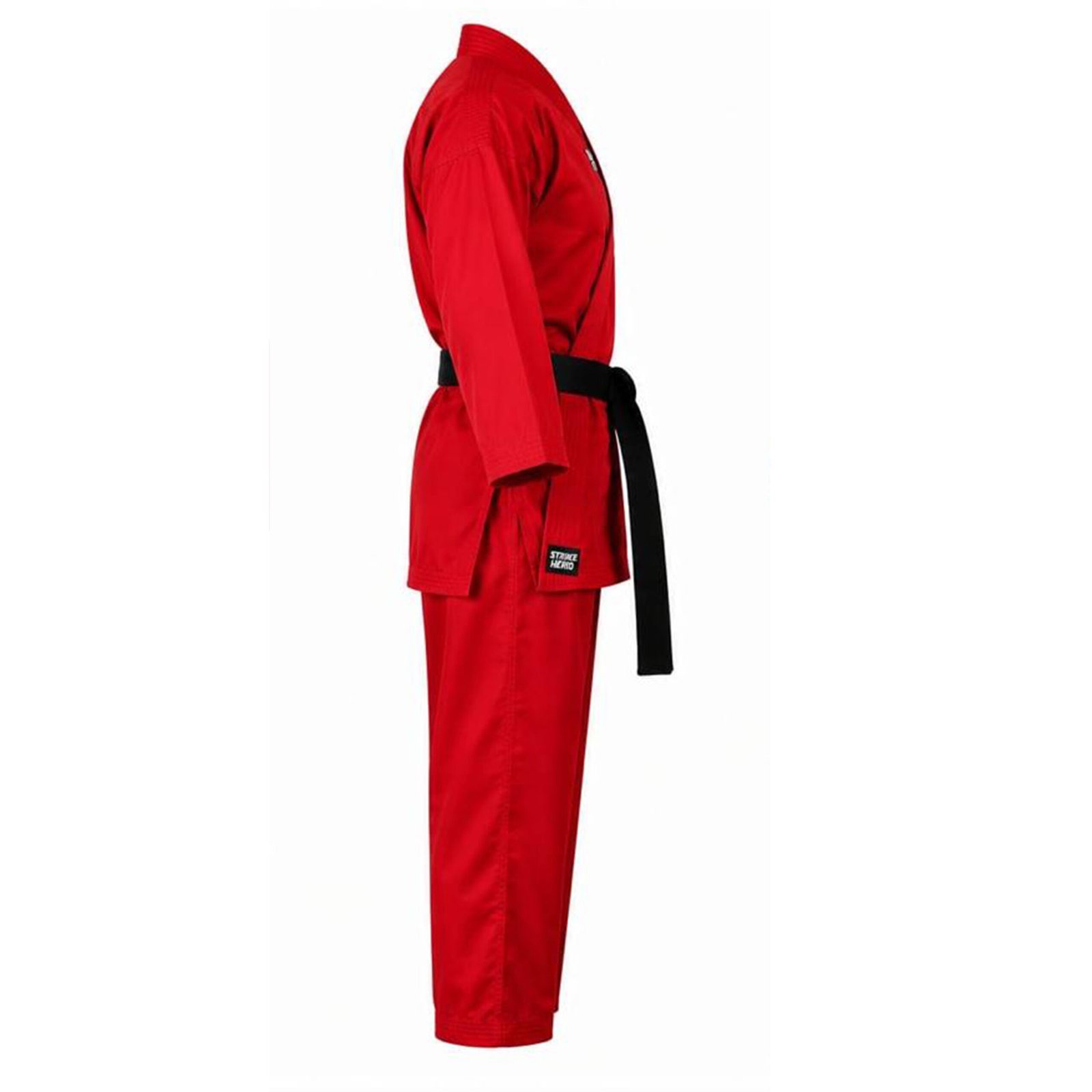 Karate Uniform / Martial Arts Gi – Red with Black Belt - Image 3