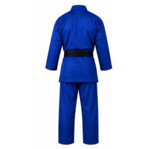 Karate Uniform / Martial Arts Gi – Blue with Black Belt